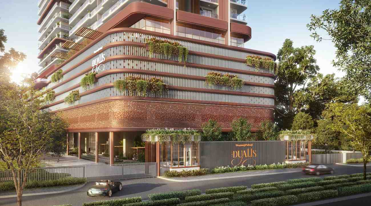 Lush Green Landscaping at The Dualis Residential Project